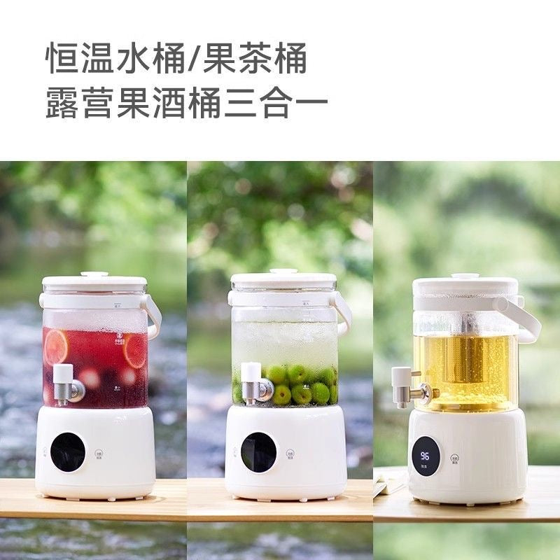 分体养生壶｜水龙头壶果酒花茶恒温炖煮一体