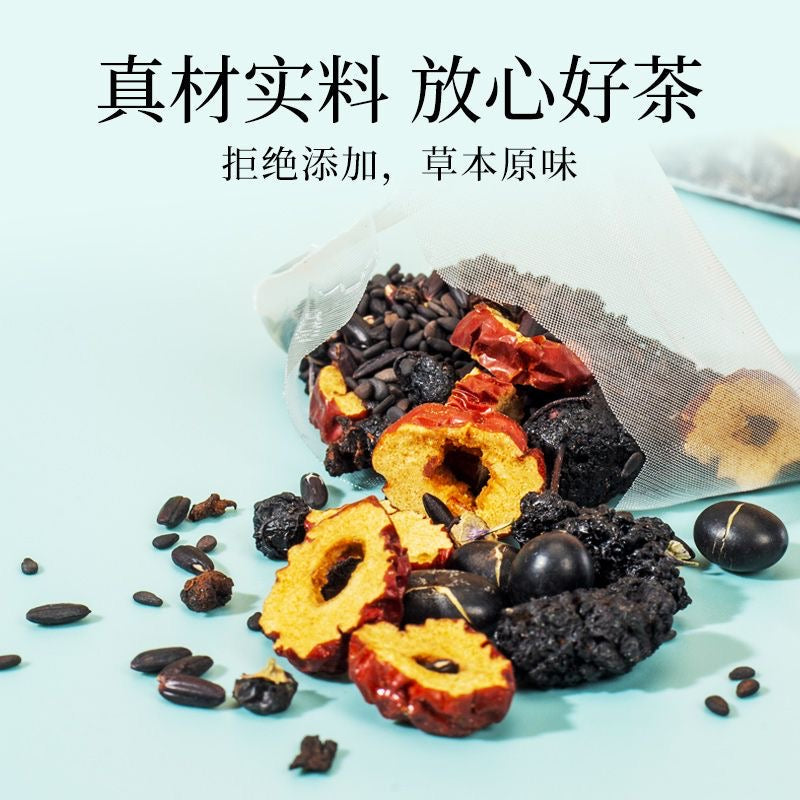 五黑茶｜脫發養發養生茶100g