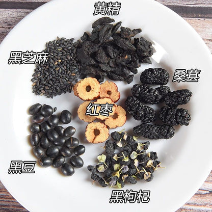 五黑茶｜脫發養發養生茶100g