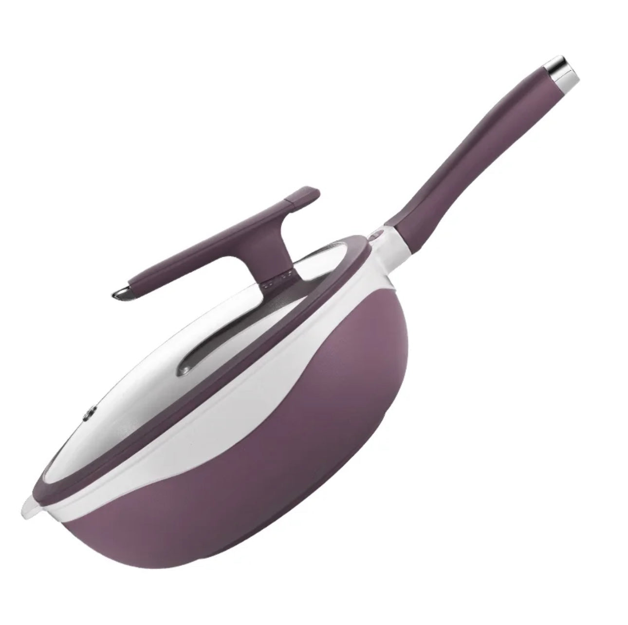 陶瓷不粘锅 少油烟炒锅有钛家用炒菜燃气全灶具通用